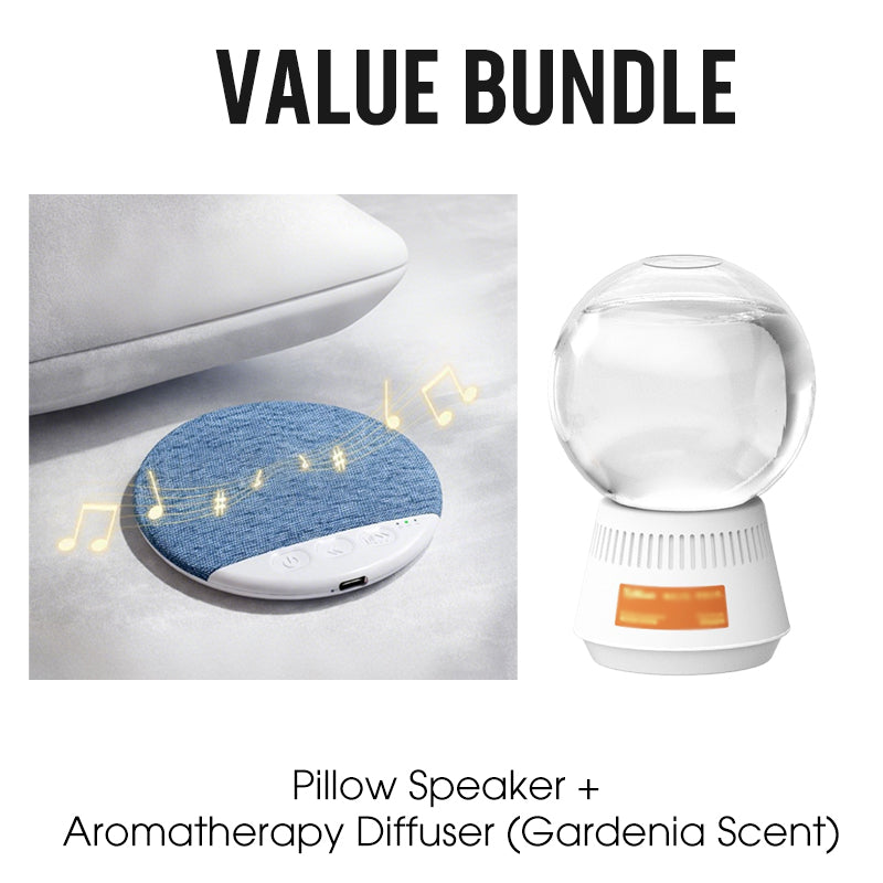 💤🛏️ Schlafkissen-Lautsprecher mit 50% RABATT! 🔊🎵 Schlankes 12mm Design für Privataudio & 7 Tage Akkulaufzeit