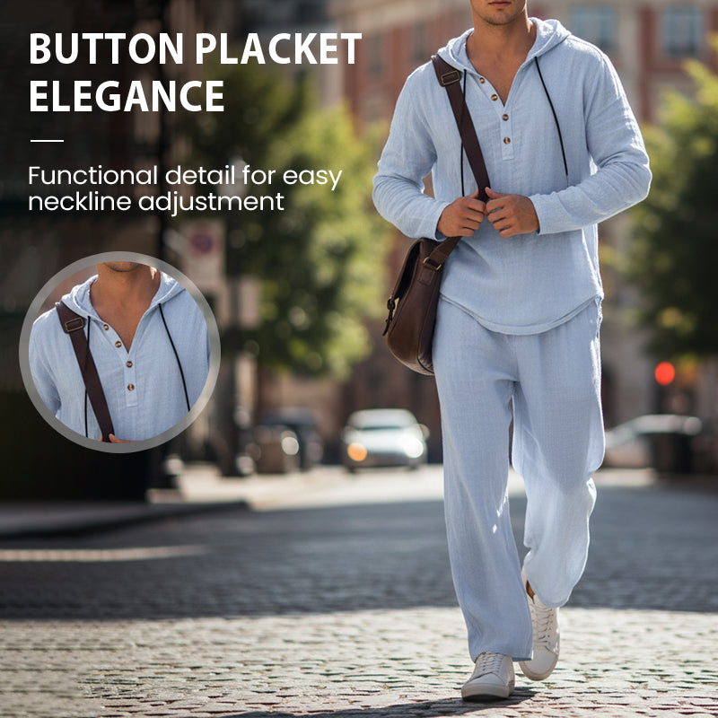 🧢👕 Kapuzen-Sweatshirt & Hose Set – Locker & Bequem für Casual Tage 🛋️😌 Perfekt für gemütliche Stunden zuhause oder entspannte Ausflüge. Nachhaltig, langlebig & made with care.