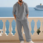 🧢👕 Kapuzen-Sweatshirt & Hose Set – Locker & Bequem für Casual Tage 🛋️😌 Perfekt für gemütliche Stunden zuhause oder entspannte Ausflüge. Nachhaltig, langlebig & made with care.