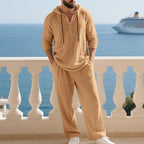 🧢👕 Kapuzen-Sweatshirt & Hose Set – Locker & Bequem für Casual Tage 🛋️😌 Perfekt für gemütliche Stunden zuhause oder entspannte Ausflüge. Nachhaltig, langlebig & made with care.