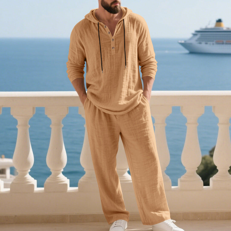 🧢👕 Kapuzen-Sweatshirt & Hose Set – Locker & Bequem für Casual Tage 🛋️😌 Perfekt für gemütliche Stunden zuhause oder entspannte Ausflüge. Nachhaltig, langlebig & made with care.