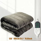 🔥⚡ Multifunktionale Heizdecke: 6 Hitzestufen & Timer ❄️💧 Ultraweicher Plüsch, sekundenschnelle Erwärmung. Überhitzungsschutz & maschinenwaschbar für sichere, gemütliche Wärme.