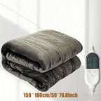 🔥⚡ Multifunktionale Heizdecke: 6 Hitzestufen & Timer ❄️💧 Ultraweicher Plüsch, sekundenschnelle Erwärmung. Überhitzungsschutz & maschinenwaschbar für sichere, gemütliche Wärme.