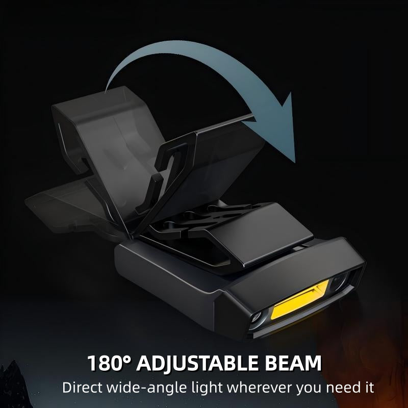 🔦💡 Clip-on Motion Sensor Hat Light – Intelligentes LED-Licht für jede Aktivität! Hände frei, hell & langlebig 🔋✨