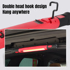 🛠️💡 Arbeitsleuchte 3000LM - Magnetfuß & Aufhängehaken, langlebig🔋✅ mit 5200mAh Akku für Werkstatt & Auto. Jetzt 50% sparen!