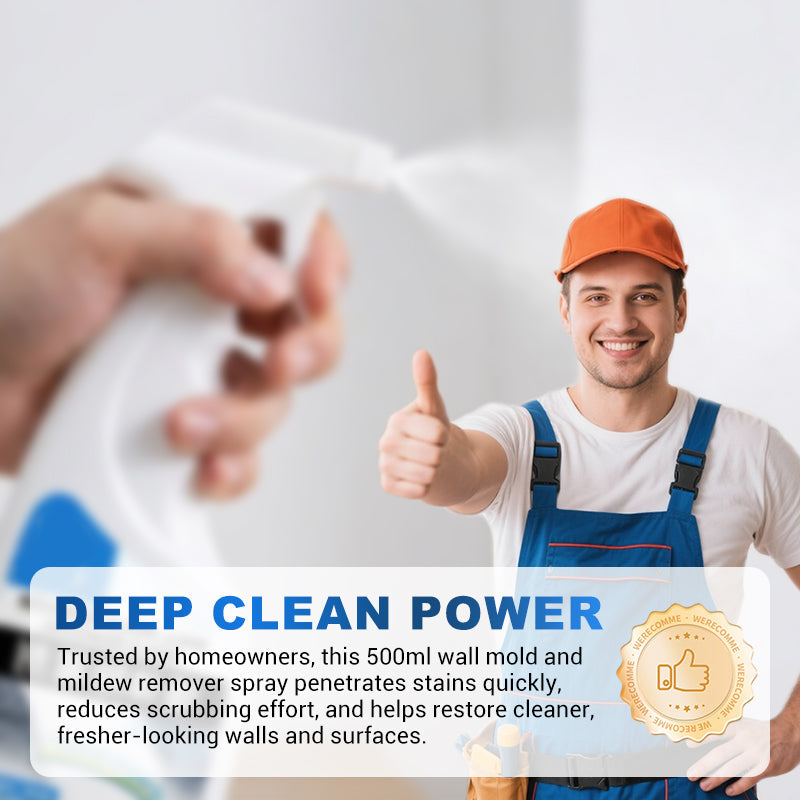 🦠🚫 500ml Spray gegen Schimmel & Stockflecken – Entfernt zuverlässig, beugt vor & schützt nachhaltig. ✨🛡️ Effektiv & umweltbewusst für ein gesundes Zuhause.