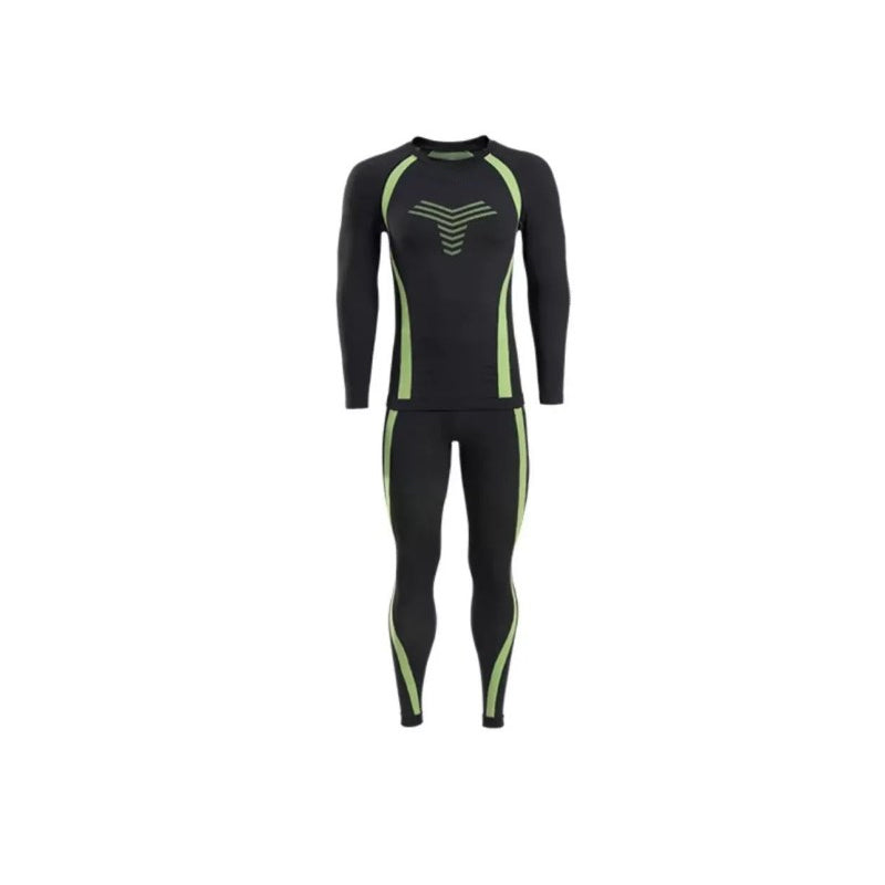 ❄️🔥 Unisex Ski-Thermo-Unterwäsche Set: Atmungsaktiv, schnelltrocknend & temperaturregulierend für maximalen Komfort auf der Piste! 🏔️✨