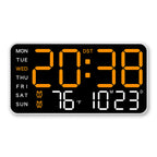 ⏰✨ Multifunktionale LED-Wanduhr mit Digitalanzeige – 50% RABATT! 🎁🔥 Klare Zeitansage & dekoratives Design für moderne Wohnräume. Perfekt als Blickfang im Hausflur oder Wohnzimmer.