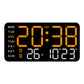⏰✨ Multifunktionale LED-Wanduhr mit Digitalanzeige – 50% RABATT! 🎁🔥 Klare Zeitansage & dekoratives Design für moderne Wohnräume. Perfekt als Blickfang im Hausflur oder Wohnzimmer.