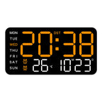 ⏰✨ Multifunktionale LED-Wanduhr mit Digitalanzeige – 50% RABATT! 🎁🔥 Klare Zeitansage & dekoratives Design für moderne Wohnräume. Perfekt als Blickfang im Hausflur oder Wohnzimmer.