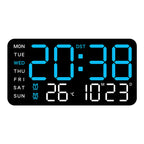 ⏰✨ Multifunktionale LED-Wanduhr mit Digitalanzeige – 50% RABATT! 🎁🔥 Klare Zeitansage & dekoratives Design für moderne Wohnräume. Perfekt als Blickfang im Hausflur oder Wohnzimmer.