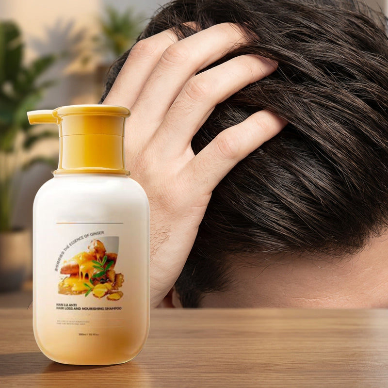 🌿💪 Herbal Power-Shampoo gegen Haarausfall – Mit klinisch belegter Formel aus hochwirksamen Kräuterextrakten stoppt Haarausfall an der Wurzel und aktiviert volleres Haarwachstum. 🌱✨ Für spürbare Dichte in 4 Wochen.