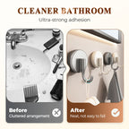 🔩🧲【Suction Cup Hooks】——Leicht ablösbar & mehrfach verwendbar Keine Bohrlöcher, kein Kleber, hält bombenfest auf glatten Flächen! ✨ Perfekt für Bad, Küche & Balkon. Nachhaltig & spurenfrei. ✨