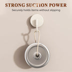 🔩🧲【Suction Cup Hooks】——Leicht ablösbar & mehrfach verwendbar Keine Bohrlöcher, kein Kleber, hält bombenfest auf glatten Flächen! ✨ Perfekt für Bad, Küche & Balkon. Nachhaltig & spurenfrei. ✨