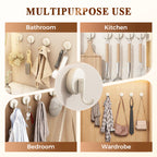 🔩🧲【Suction Cup Hooks】——Leicht ablösbar & mehrfach verwendbar Keine Bohrlöcher, kein Kleber, hält bombenfest auf glatten Flächen! ✨ Perfekt für Bad, Küche & Balkon. Nachhaltig & spurenfrei. ✨