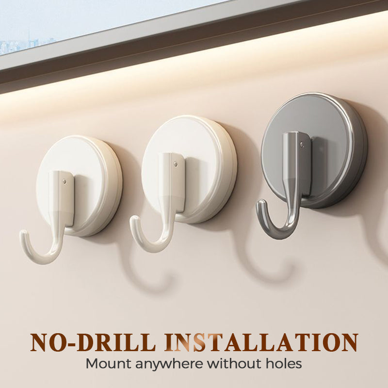 🔩🧲【Suction Cup Hooks】——Leicht ablösbar & mehrfach verwendbar Keine Bohrlöcher, kein Kleber, hält bombenfest auf glatten Flächen! ✨ Perfekt für Bad, Küche & Balkon. Nachhaltig & spurenfrei. ✨