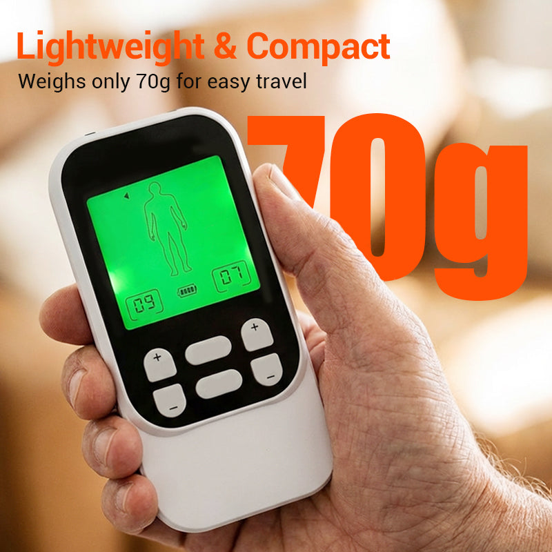 💪🔥 Tragbares 2-Kanal TENS Gerät – Muskelstimulation mit Sofort-Effekt & 50% Rabatt! 💪⚡ Jetzt nachhaltige Schmerzlinderung für aktiven Alltag sichern.