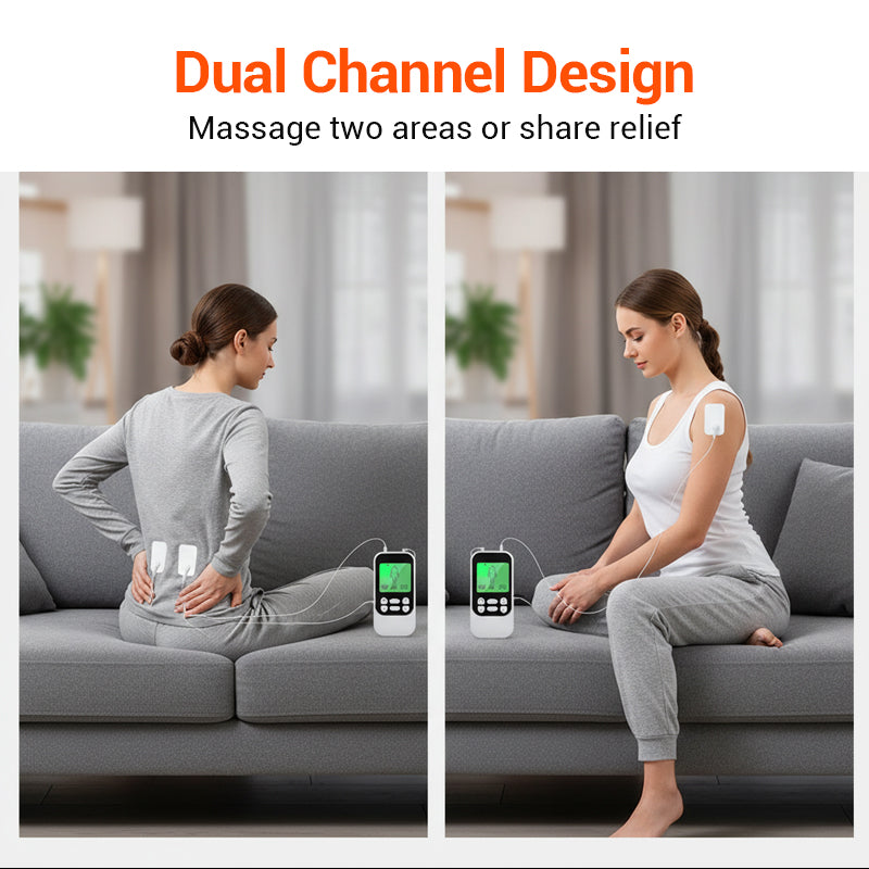 💪🔥 Tragbares 2-Kanal TENS Gerät – Muskelstimulation mit Sofort-Effekt & 50% Rabatt! 💪⚡ Jetzt nachhaltige Schmerzlinderung für aktiven Alltag sichern.