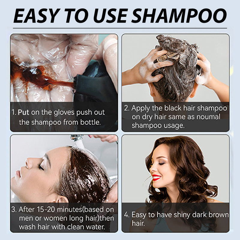 💐✨ JETZT 50 % RABATT!✨💐 Sofortiges Coloration Shampoo mit Kräuterextrakten – natürlich strahlender Farbglanz in nur 5 Minuten. Für alle Haartypen.