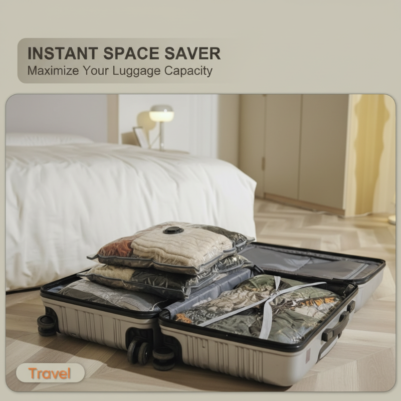 🧳✨ Kabelloses Reise-Vakuum-Kompressionsbeutel-Set – platzsparend 🌀💼 mit USB-Akku für stressfreies Packen! Innovativ, langlebig & wieder verwendbar.