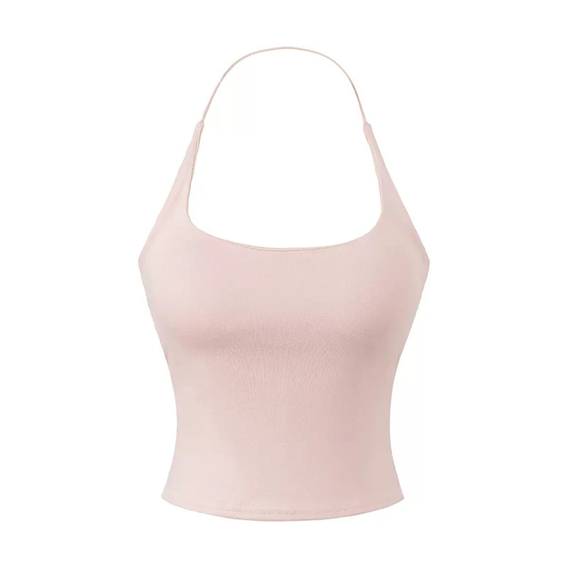 🌸🌺 Damen-Top mit offenem Rücken & integriertem BH 🌸🌺 Bequemer Allrounder für jeden Tag – stylisch, praktisch & ohne extra BH. Perfekt für mehr Freiheit und Eleganz.