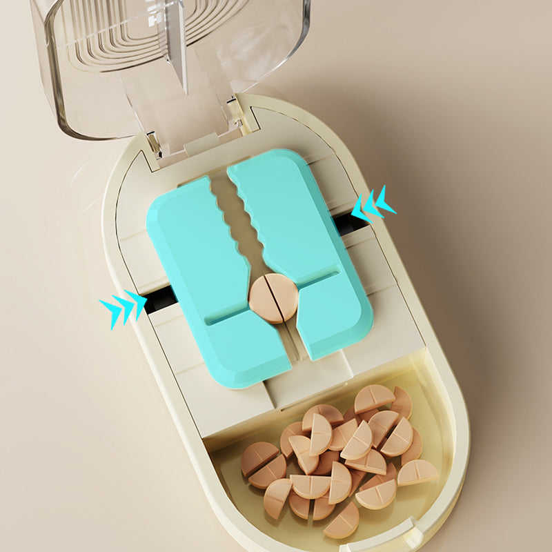 💊🔪 Tablettenteiler präzise & kompakt – Medikamente sicher und mühelos teilen ✨💊 LEZTZTER TAG: 50% RABATT! Ideal für unterwegs und zuhause – passend für kleine und große Tabletten.