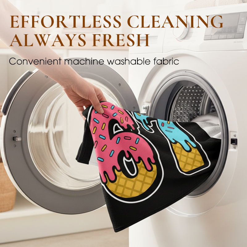 🧣🦌 Flanell-Decke „Eistütenmotiv 67“: Kuscheliges Design für kalte Tage! Hochwertige Baumwolle, nachhaltig & langlebig – Ihr perfekter Begleiter für gemütliche Stunden. ❄️✨