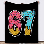 🧣🦌 Flanell-Decke „Eistütenmotiv 67“: Kuscheliges Design für kalte Tage! Hochwertige Baumwolle, nachhaltig & langlebig – Ihr perfekter Begleiter für gemütliche Stunden. ❄️✨