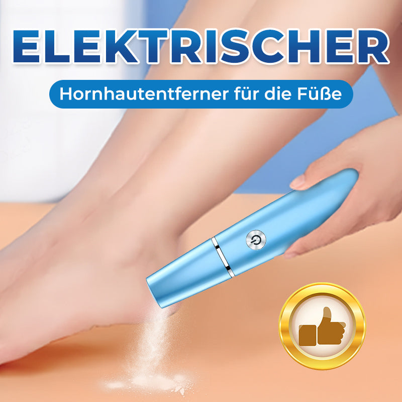 🦶⚡ Elektrischer Hornhautentferner – Sanfte, effektive Fußpflege für glatte Haut ohne Anstrengung! ✨😌