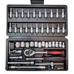 🔧✨ Jetzt im Sale: 46-teiliges Steckschlüssel-Set mit Bits – 50 % Rabatt! 🌟🔩 Profi-Qualität für präzises Arbeiten in Werkstatt & Haushalt. Langlebig & vielseitig.