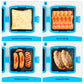 🍳🔥 Schneller 3-Minuten-Snack: Multifunktionaler Mikrowellen-Toaster & Sandwichmaker – Antihaft-Beschichtung für mühelose Reinigung & perfektes Ergebnis 🥪💡