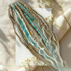 💁🏽‍♀️✨ Deep Nu Locs Crochet Hair - geflochtene Zöpfe mit lockeren Wellen 🌊💯 Perfekt für einen schnellen Pferdeschwanz-Stil, langlebig & vielseitig