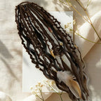 💁🏽‍♀️✨ Deep Nu Locs Crochet Hair - geflochtene Zöpfe mit lockeren Wellen 🌊💯 Perfekt für einen schnellen Pferdeschwanz-Stil, langlebig & vielseitig