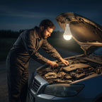 💡🔋Notfall-LED mit 1200mAh Akku: A19 E26/E27 12W (60W hell), 6000K Tageslicht 🏠⛺für Stromausfall & Camping – wiederaufladbar & langlebig