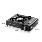 🔥⛺ 50% RABATT! Tragbarer Kocher für Butan & Flüssiggas, 2900 W, Dual-Fuel 🔥💨 – ultrakompakt, für Camping, Garten & Notfälle. Sofort einsatzbereit!