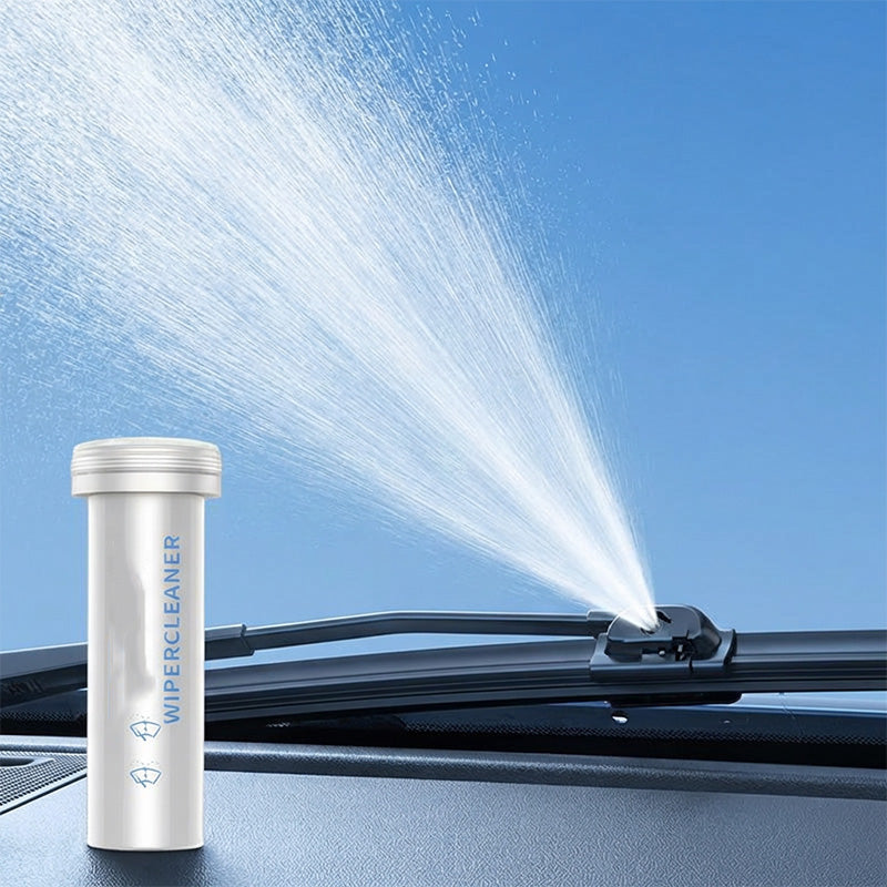 🚗💦 Blitzreiniger-Tabletten sorgen für kristallklare Scheiben — entfernen selbst eingebrannten Schmutz 💪✨ und pflegen die Wischerblätter langanhaltend.