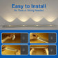 🚨💡 Bewegungsmelder LED-Schrankleuchte - Automatisch & Wiederaufladbar, Einfache Montage ✨😊 Praktische Beleuchtung ohne Kabel für jeden Schrank.