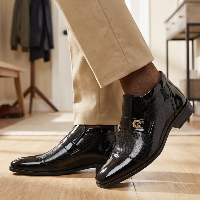 🔥👞 50 % Rabatt! Elegante PU-Lederschuhe – glänzend, klassisch 🎩✨ für Herren, die Stil lieben. Jetzt sparen!