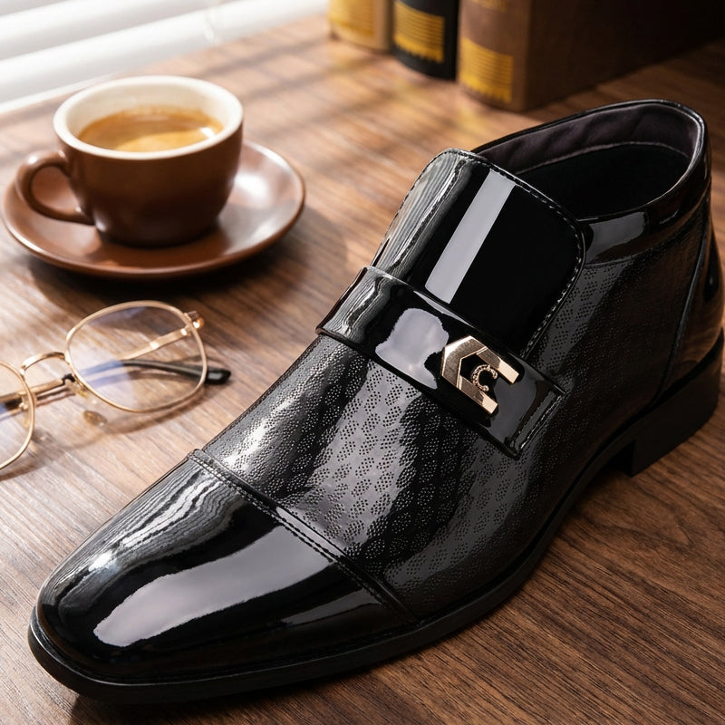 🔥👞 50 % Rabatt! Elegante PU-Lederschuhe – glänzend, klassisch 🎩✨ für Herren, die Stil lieben. Jetzt sparen!