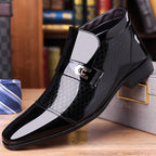 🔥👞 50 % Rabatt! Elegante PU-Lederschuhe – glänzend, klassisch 🎩✨ für Herren, die Stil lieben. Jetzt sparen!