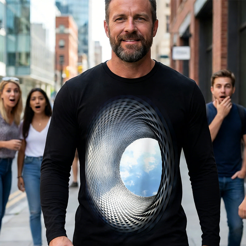 🎁🔥 2026 Neu: 3D-Digitaldruck Grafik-Shirt Herren 🎉💪 50 % Rabatt, atmungsaktiv, langlebig – ideal für Alltag & Freizeit