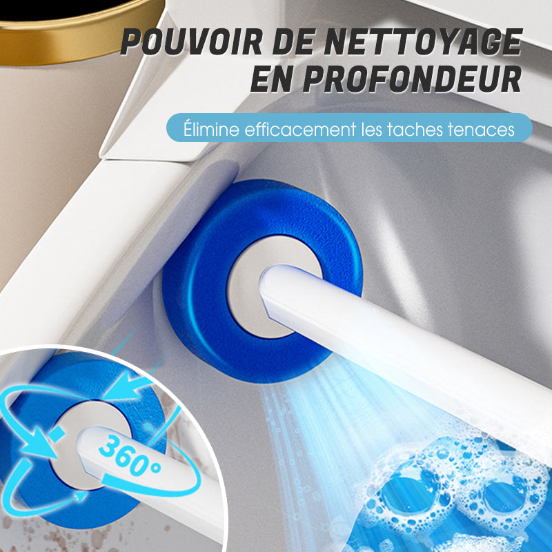 🧹✨ Einweg-Toilettenbürste mit auswechselbarem Kopf – hygienisch, kein Keim-Schlepp. 💧🧼 40 % Rabatt, solange Vorrat reicht!