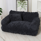 🐾🛋️ Orthopädisches Haustier-Sofa mit erhöhtem Rand – Plüschig, abnehmbarer & waschbarer Bezug 🧼✨ 50% RABATT!