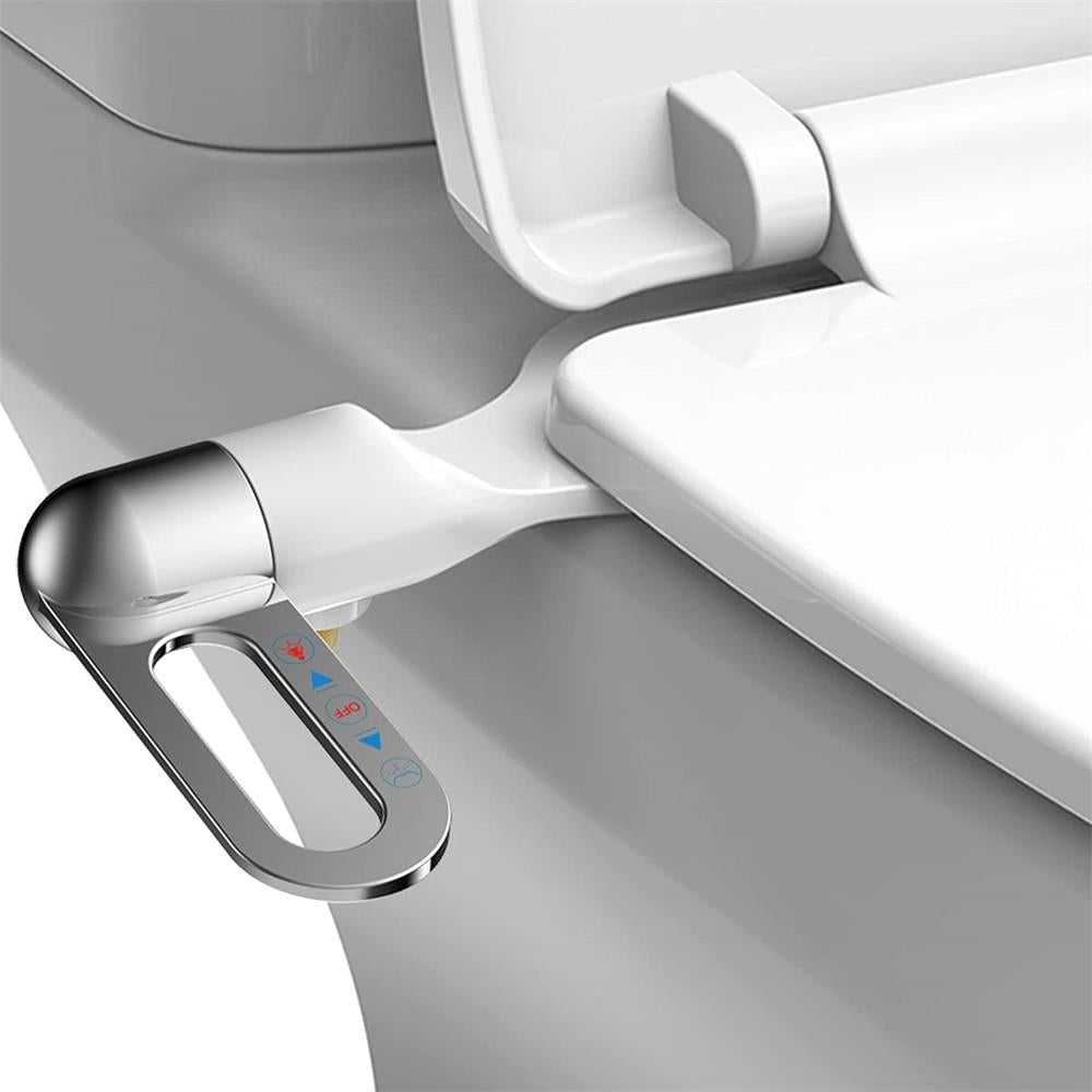 🚽💧 Nichtelektrischer Bidet-Aufsatz mit Doppeldüse 💦✨ – Hygienische Selbstreinigung & einfache Montage. Für mehr Frische und Sauberkeit im Alltag. Optimale Toiletten-Hygiene ohne Strom.