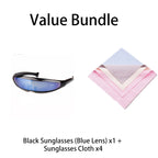 🌞👓 50% reduziert – Futuristische Sonnenbrille mit 💎✨ 100% UV-Schutz und stylishem Tragekomfort