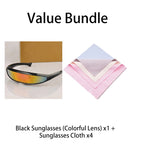 🌞👓 50% reduziert – Futuristische Sonnenbrille mit 💎✨ 100% UV-Schutz und stylishem Tragekomfort