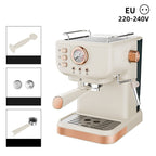 ✨🔥 Espressomaschine für Zuhause mit Dampfdüse – perfekter Milchschaum für Latte & Cappuccino ☕💧 Kompakte Siebträger-Maschine mit schneller Brühgruppe und einfacher Reinigung für echten Kaffeegenuss.