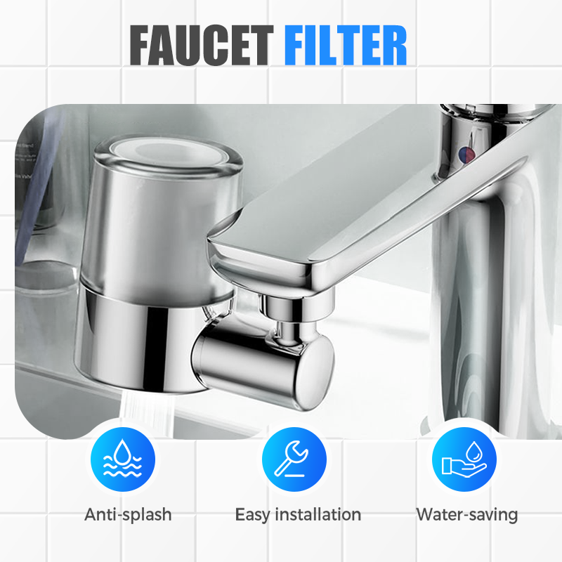 🚿💧 360°-720° drehbares Wasserhahn-Sprühkopf-Set – Universelle Filterdüse, wassersparend, kalklösend, für Küche & Bad 💦🔧 Jetzt sparen & sauber genießen – einfach aufstecken, sofort wirken!