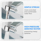 🚿💧 360°-720° drehbares Wasserhahn-Sprühkopf-Set – Universelle Filterdüse, wassersparend, kalklösend, für Küche & Bad 💦🔧 Jetzt sparen & sauber genießen – einfach aufstecken, sofort wirken!