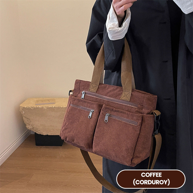 👜💼 Elegante Vintage-Schultertasche – 50% RABATT! ✨🤎 Uni-Design, praktisch & stilvoll für den Alltag – perfekt für Beruf und Freizeit